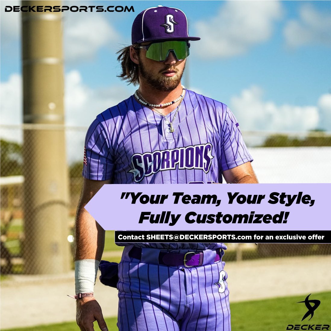 COACHES: Looking for new custom uniforms, BP tops, training shirts & shorts… here’s a solution! Reach out to the @decker_sports crew! Use the code SHEETS2024 or send an email directly to me to get your group in touch with the right folks! 📧 : Sheets@deckersports.com