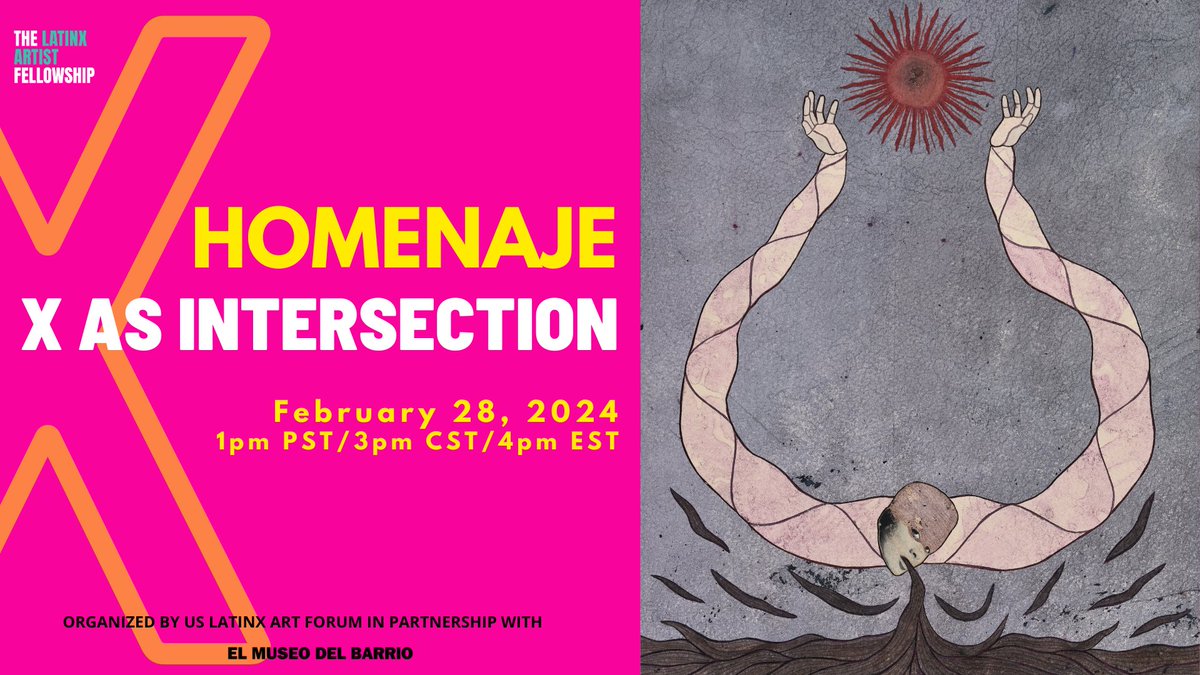 Join us for X as Intersection: Homenaje featuring artists Felipe Baeza, Edra Soto, and Mario Ybarra Jr. Click the link below to RSVP: tinyurl.com/y9c6uady
📸Brad Farwell