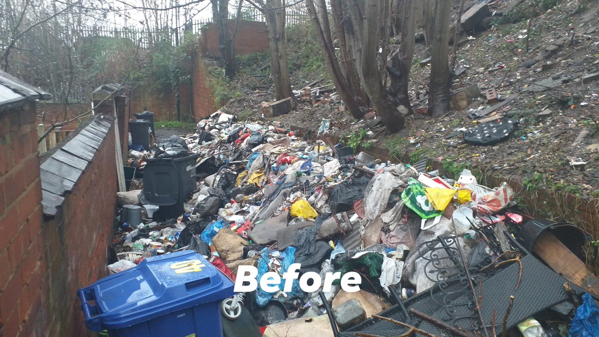 MyDoncaster's tweet photo. This was the shocking scene of a mass fly-tip in Balby, costing a whopping £6.5k to clear!

Our enforcement team have not been able to find who was responsible, but the area is now being monitored in case of further fly-tipping.

To report, email: nuisance.team@doncaster.gov.uk https://t.co/we4arpBNYy