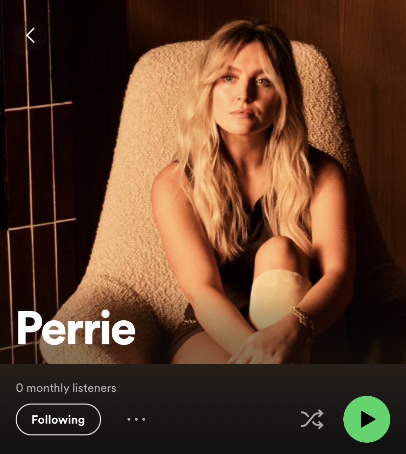 perriecharts's tweet photo. Go follow Perrie on Spotify: https://t.co/l5N0FleJsF https://t.co/rCb3IvF59s