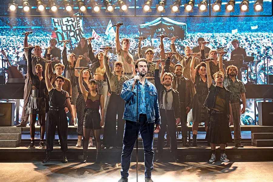 Congratulations to our friends @JWPOnStage and @oldvictheatre for a spectacular opening of Just For One Day! The Live Aid musical is a 5-star hit, and is playing until 30 MAR. You DON'T want to miss it! @liveaidmusical #JustForOneDay