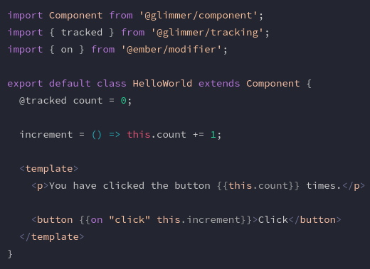 GJS / <template> format Docs are now released on the official ember guides!!

guides.emberjs.com/release/compon…

Fantastic work <a href="/Ignace_Maes/">Ignace Maes</a> 🥳