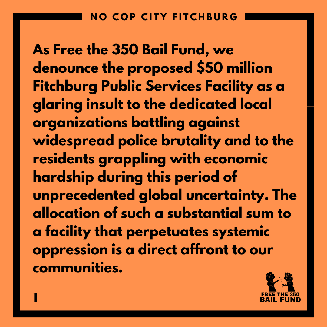Free The 350 Bail Fund tweet media
