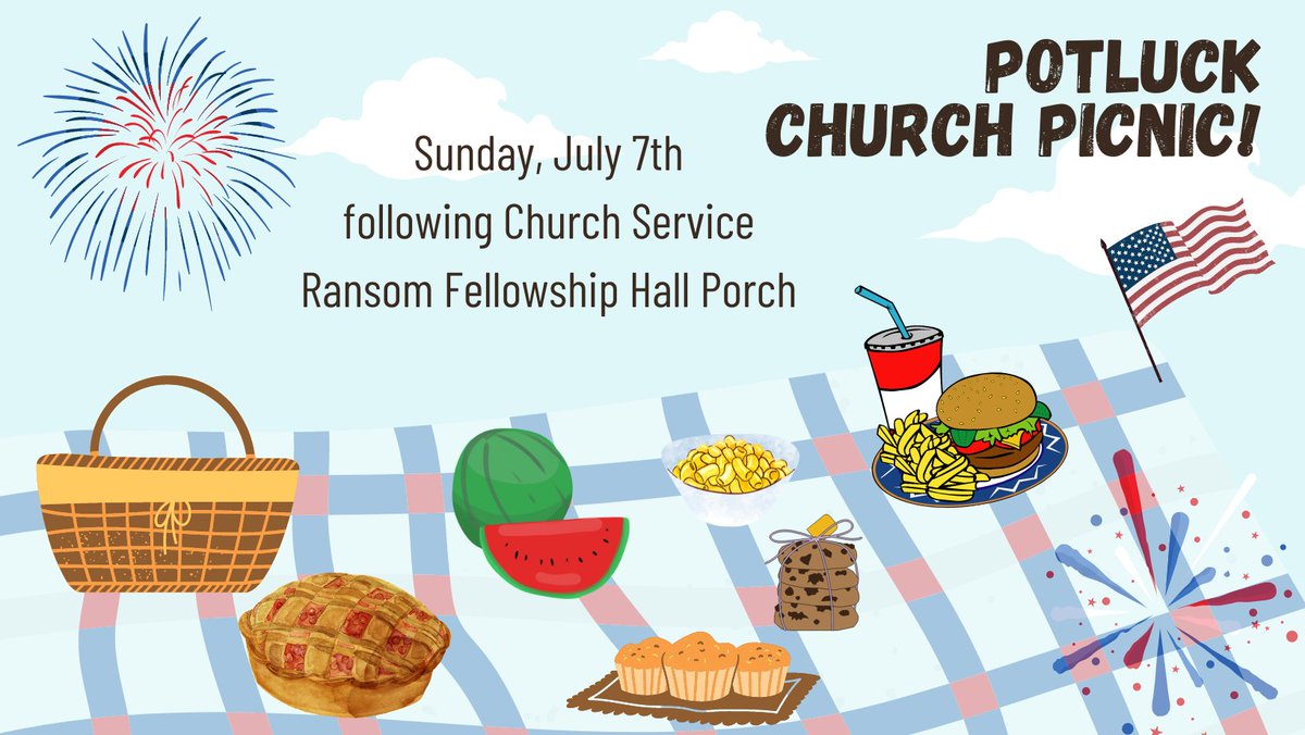 WarrenWilsonPC's tweet photo. Church Picnic!  July 7 after Sunday Service.  #Asheville https://t.co/8W9v76VnKg