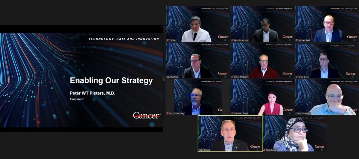 Enjoyed starting the morning with @MDAndersonNews' Technology, Data and Innovation Roadshow with our division of Anesthesiology, Critical Care and Pain Medicine. It was a superb discussion on the innovative opportunities underway to enhance our collective efforts to #EndCancer.