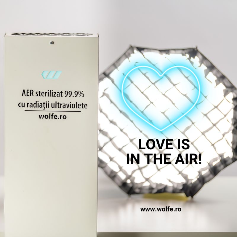 💙🌟When asked what we love most, surely we have a unanimous answer: clean, sanitized air in any space! And because 'Love is in the air', today we celebrate love and health that go hand in hand when UV-C technology is around 👉wolfe.ro
#WolfeRobotics #UVCLight