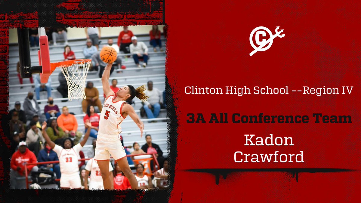 Clinton High School Basketball (@clinton_hoops) on Twitter photo Congratulations To <a href="/CrawfordKadon/">Kadon Crawford</a> On Being Selected To The All Region Team! #GBR #THEFAMILY Congratulations To <a href="/CrawfordKadon/">Kadon Crawford</a> On Being Selected To The All Region Team! #GBR #THEFAMILY