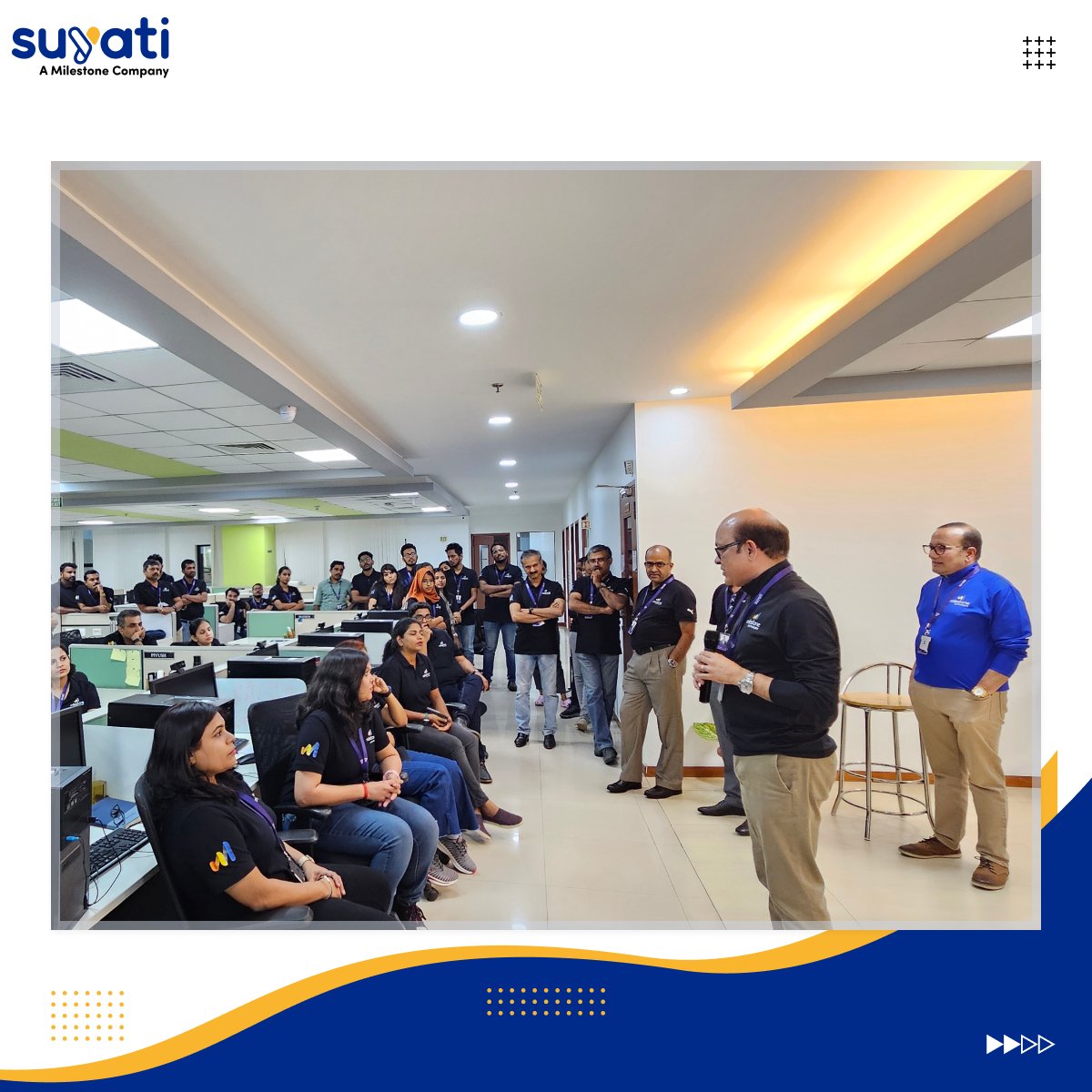 suyatitech's tweet image. The second townhall meeting took place today at Suyati, Kochi. Given the occasion of Valentine’s Day, everyone came together to express their love for work and the team!

Following this, a pleasant high tea was organized, offering everyone the chance to interact.

#milestonetech