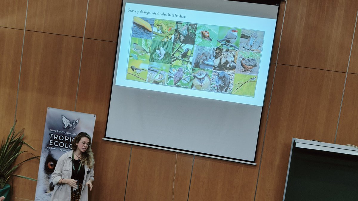 Martina Panisi: "Which species do children prefer to protect and why? Exploring wildlife knowledge and conservation preferences in two African tropical sites" #gtoe24 <a href="/MartinaPanisi/">Martina Panisi</a> <a href="/InsideNatGeo/">National Geographic Society</a> @Ana__Nuno #SaoTome