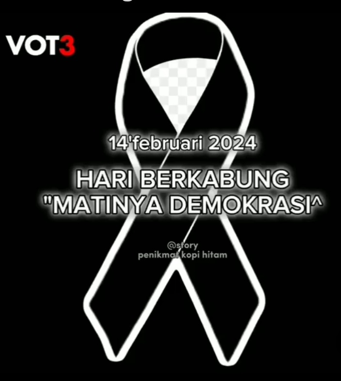 Pemilu Paling Brutal 2024 
RIP Democracy in Indonesia