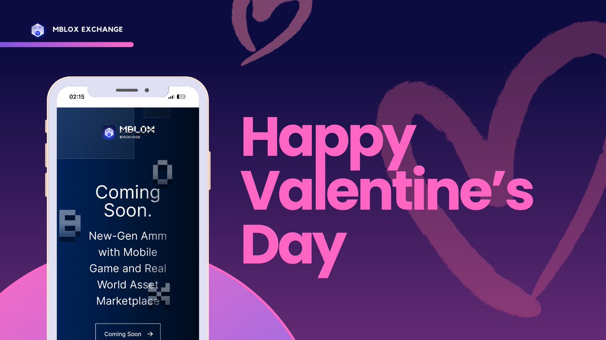 Happy Valentine's Day from MBLOX.
We want you to celebrate this day with your soulmate

Let’s make this day more special by bringing RWA into the decentralized world and into our lives.

#crypto #Valentine2024 #RWA