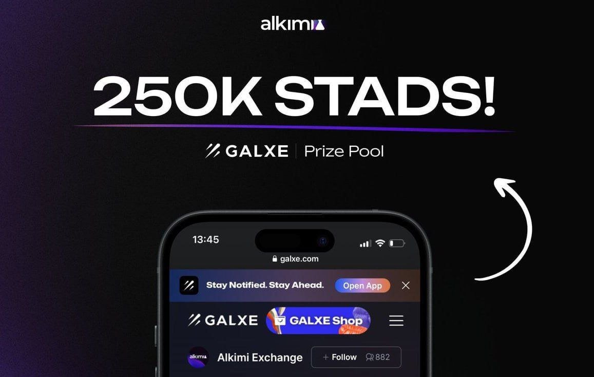 AirdropsGun's tweet photo. 🚀Airdrop:  Alkimi Exchange
💰 Value:  250,000 STADS
🎁 Referral: NO
📆 End Date: TBA
⏳ Distribution Date: TBA

🎐 Airdrop Link  :  https://t.co/dHsrYstcMM

@AlkimiExchange #AirdropsGun #Airdrop #DYOR #NFA #cryptocurrency $STADS #STADS https://t.co/sRS4mHvxQU