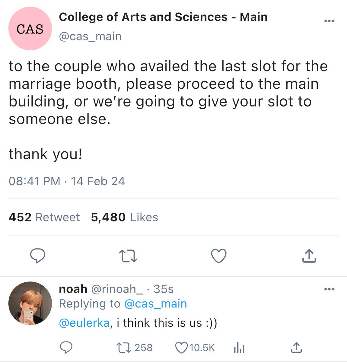 all the love held through the days
— a #seungjin hearts day special au

yuls never planned to take care of a marriage booth on valentine’s day, he rather be the one getting married than marrying off the students at their university, but since it’s noah who asked for help, then 🤷