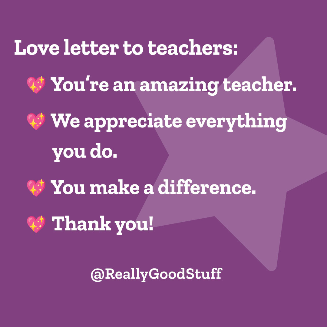 Teachers, you're the everyday heroes who shape our future. Thank you for all that you do!