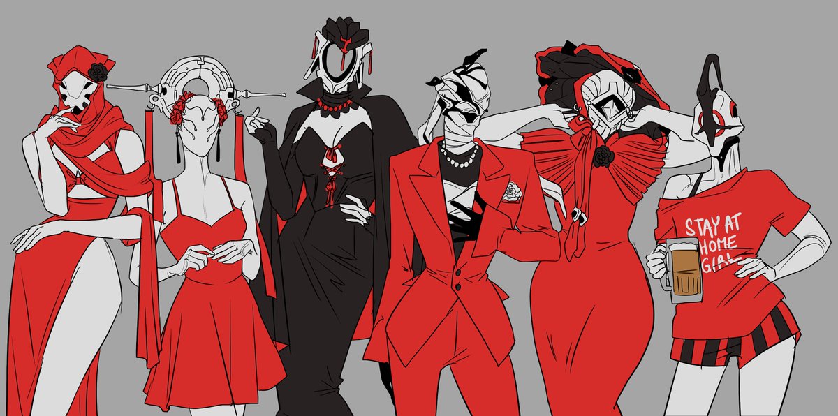 tbgkaru's tweet photo. Pick-a-wife Valentine's special!
#Warframe #warframefanart https://t.co/yyiA7un49s