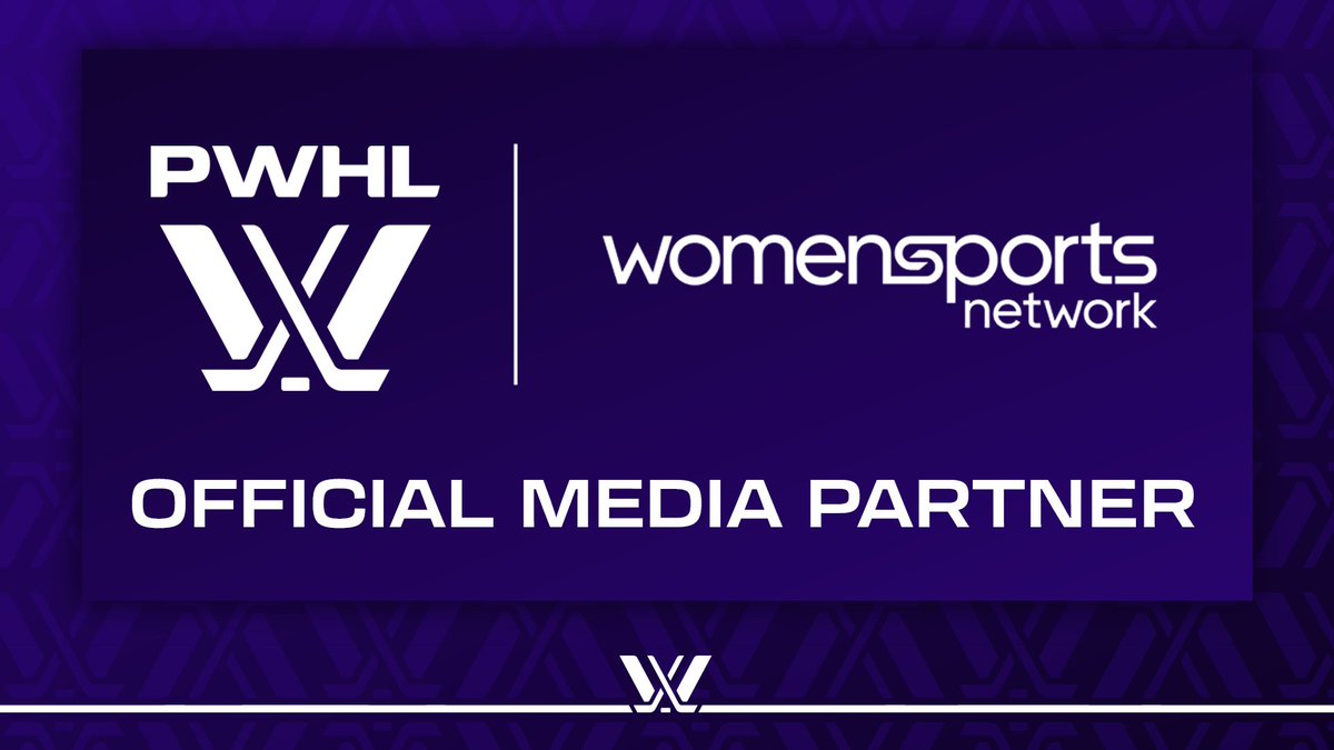 Growing women’s sports. 🤝 The PWHL is proud to announce the Women’s Sports Network as our first national media partner in the United States. 📰 bit.ly/3I0b8Z6