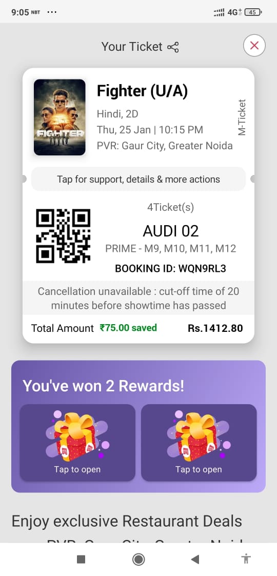 shailesh_live's tweet photo. @_PVRCinemas LOW CONNECTIVITY की वजह से स्नैक्स का 890 रू का पेमेंट दो बार हो गया। 25 जनवरी को इंचार्ज अभिषेक ने कहा दो दिन में वापस हो जाएगा, आज तक नहीं हुआ, इंचार्ज केवल टाले जा रहा है, कई सबूत हैं मेरे पास @jagograhakjago https://t.co/IhH7VCWAmL