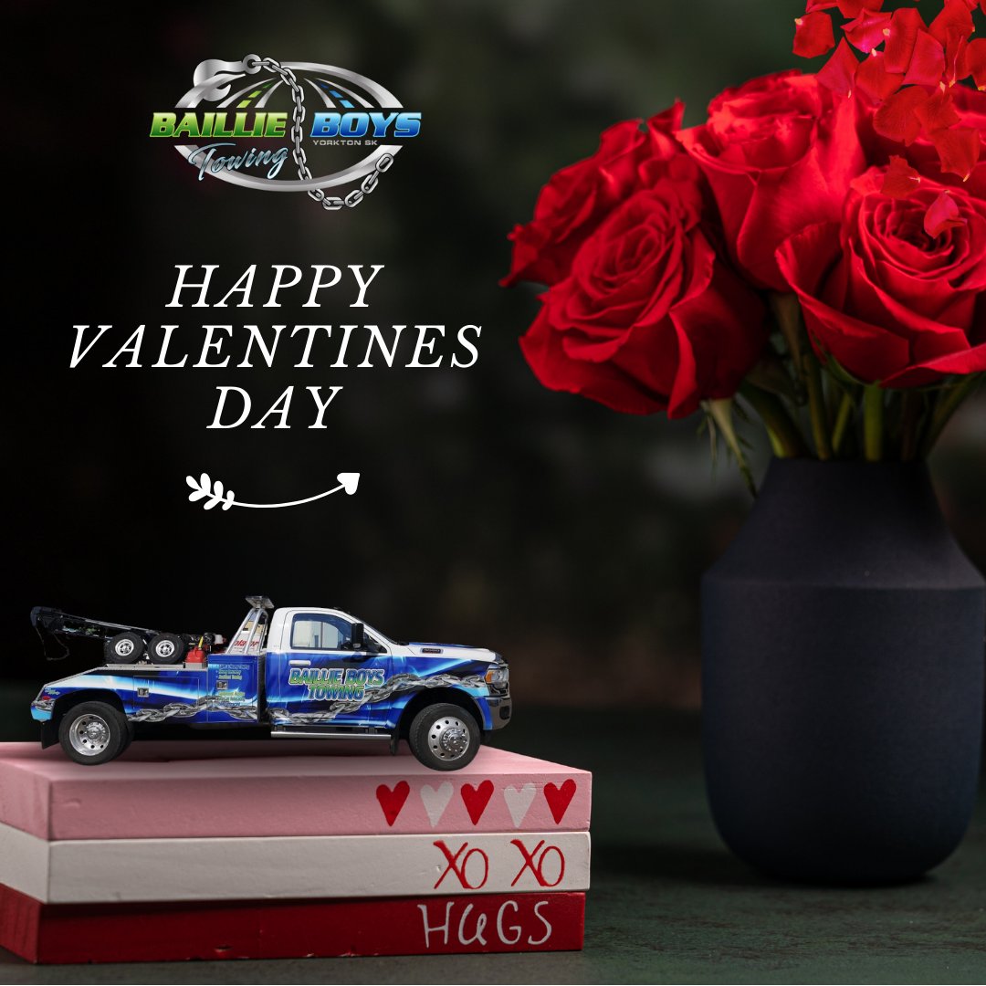 baillieboystow's tweet photo. ππ£οΈ Love is in the Air! Happy Valentine's Day! Baillie Boys Towing wishes you a love-filled and joyful Valentine's Day! ππΉ
#HappyValentinesDay #LoveInTheAir #HeartsAndStuff #BaillieBoysTowing #PassionateCommitment #PassionateTowing #ExtremeRecovery #HeavyTowing https://t.co/eM4XUfPluE