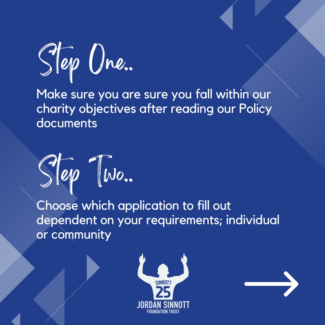 The Jordan Sinnott Foundation Trust. tweet media