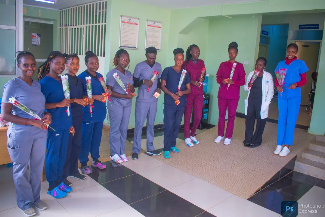 Today was truly special day for us here at Rapha Hospitals and Clinics Eldoret! 

Jointly Led by our Director Sharon Sang, we spread love and positivity on Valentine's Day Today!!. 

Happy Valentine's Day from us to you!! 

 #RaphaCares #ValentinesDay2024 #HealthcareHeroes
