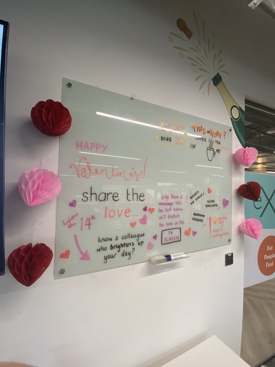 eXPD8_fm's tweet photo. We’re in the Valentine's Day spirit in our Central Office today ❤️
We also indulged in some light refreshments at lunchtime today too 🙂
Happy Valentine's Day all 🩵

#ValentinesDay #HappyValentines #eXPD8 https://t.co/WLhKxlxsxo