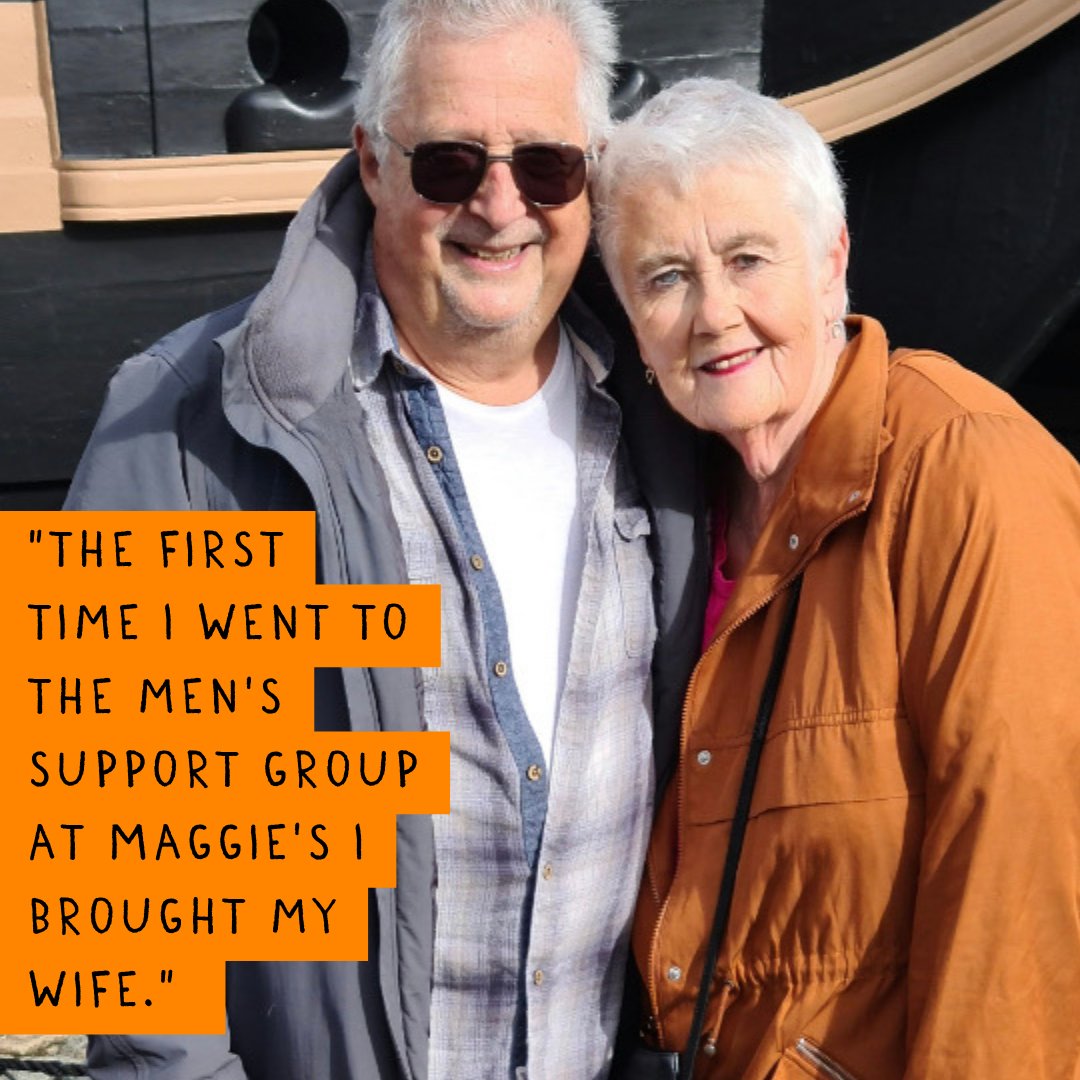 Marcus was recently diagnosed with prostate cancer. Following an appointment with his oncologist, Marcus & his wife, Maggie, decided to visit us. Marcus shares how his diagnosis impacted his relationship with his wife, and how we’ve supported them both. bit.ly/3wqTkni