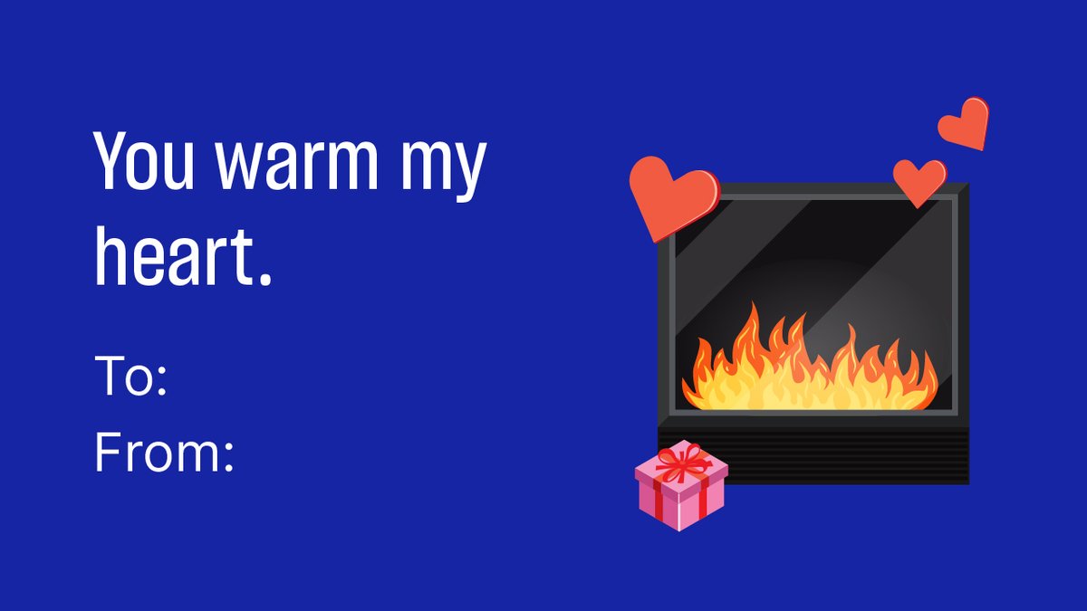 We can't contain ourselves this #ValentinesDay! Send these cards to someone who warms your heart. ❤️‍🔥