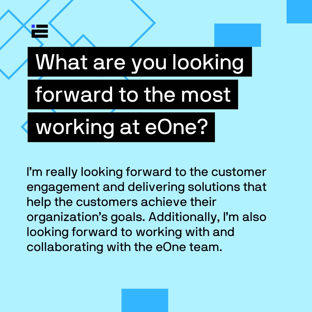 Join us in giving a warm welcome to Michael Halverson, the newest addition to our eOne team! As our new technical consultant, Michael brings a wealth of expertise and enthusiasm to the team. Here's more about him: