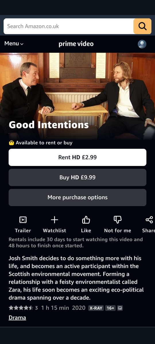 Happy Valentine's Day 💝💝💝 Treat yourself or a loved one tonight by settling down to watch our grassroots produced eco drama 'Good Intentions'. Now available to view on both Prime Video and Apple TV+ amazon.co.uk/Good-Intention… tv.apple.com/us/movie/good-…