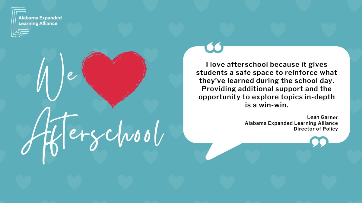 We're not done yet! There are just so many reason to ❤️ #afterschool!

 ❤️ #iheartafterschool