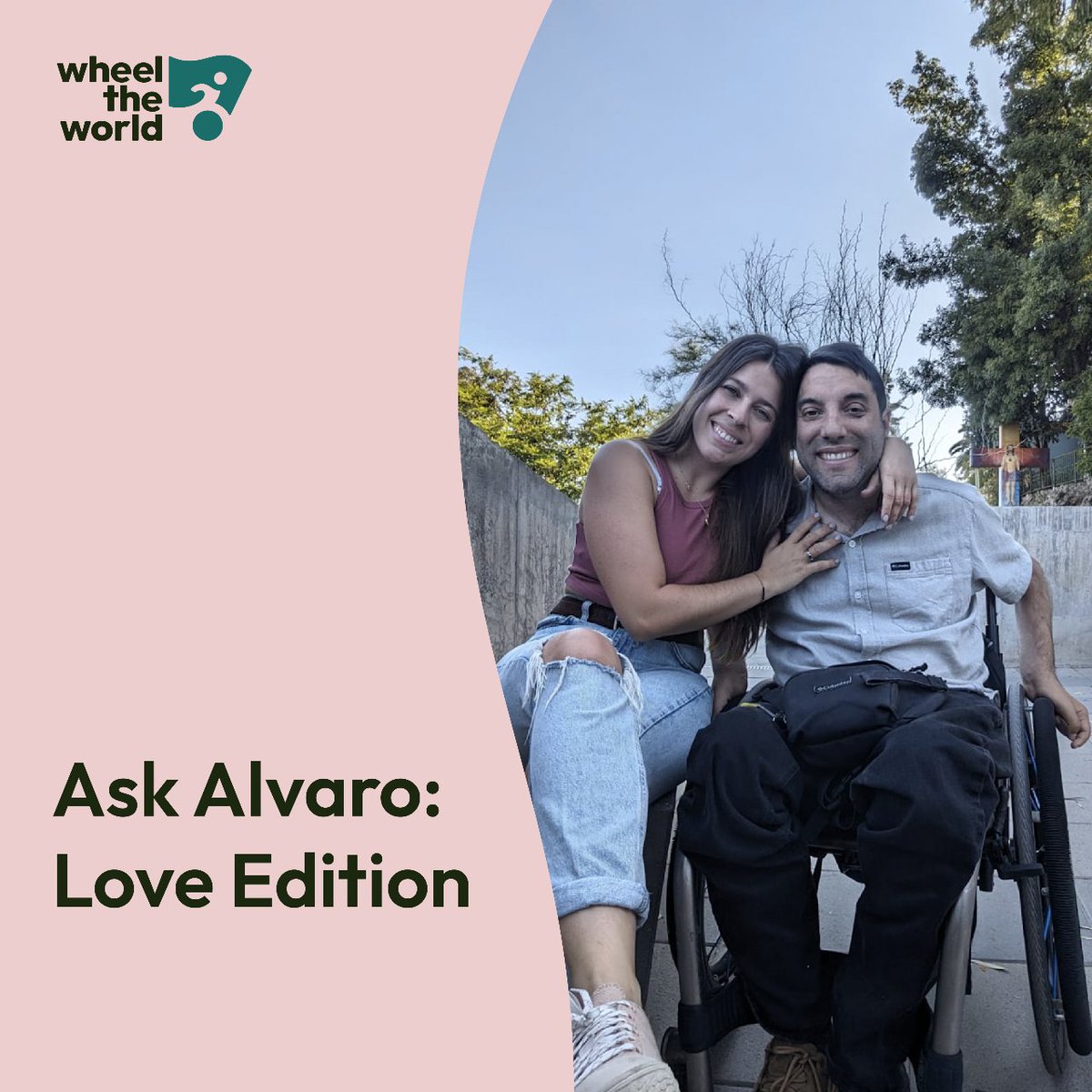 “Alvaro, I love seeing photos of you and your fiancé Flo travel together. How long have you been together and what advice can you give for those in a new interabled relationship?"
Read Alvaro's response in our last social media post.