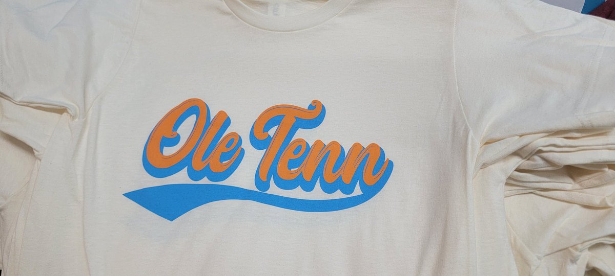 OleTenn's tweet photo. New OT Varsity Tee! Releases tomorrow at 2pm! https://t.co/abIgGwpvFx https://t.co/SujDxbMhVt
