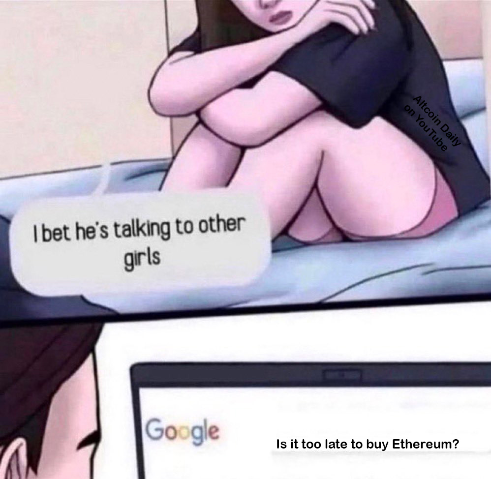 AltcoinDaily's tweet image. Sorry babe... #HappyValentinesDay $ETH