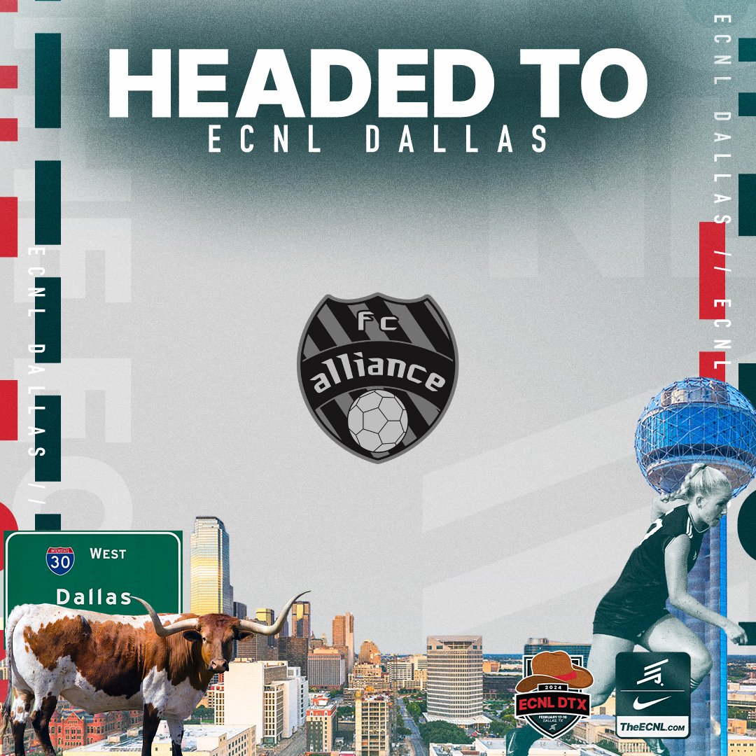 Our U17's travel this weekend to Dallas for ECNL Texas!