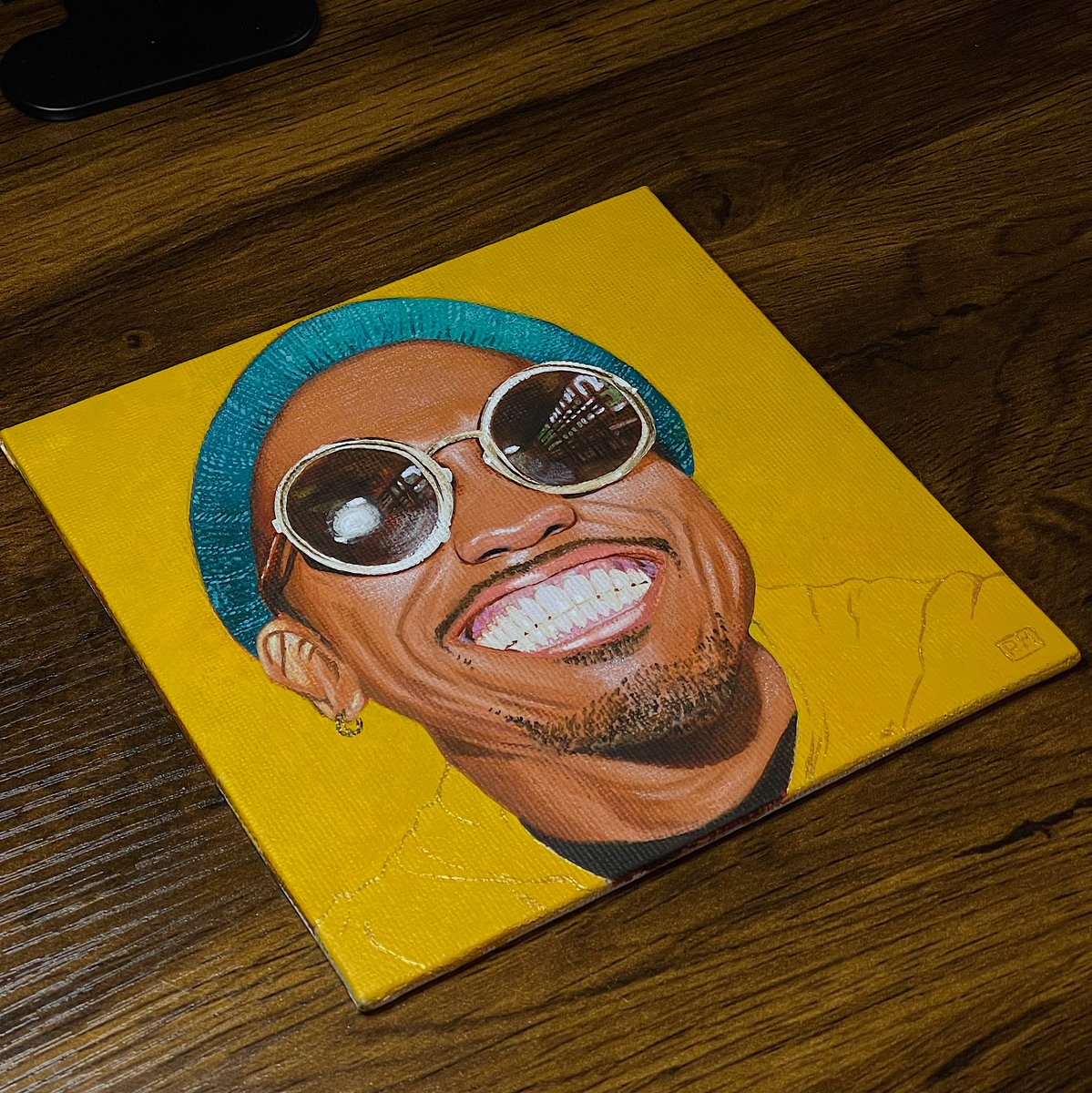 ‘Anderson Paak’
Acrylic on 6x6 canvas board
Available to purchase 
Dm me for more info
#art #painting #acrylicpainting #andersonpaak
