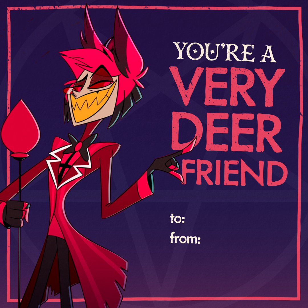 🦌❤️‍🔥🕷𝑻𝒐𝒅𝒂𝒚'𝒔 𝑫𝒂𝒊𝒍𝒚 𝑹𝒂𝒅𝒊𝒐𝑫𝒖𝒔𝒕 
✨️New update! ✨️
❤️🩷𝙃𝙖𝙥𝙥𝙮 𝙑𝙖𝙡𝙚𝙣𝙩𝙞𝙣𝙚𝙨!🩷❤️
•❅──────✧❅✦❅✧──────❅•
#RadioDust #DeerSpider #JazzShipping  #Alastor #AngelDust #HazbinHotel #RadioDustValentines #RadioDustValentines2024