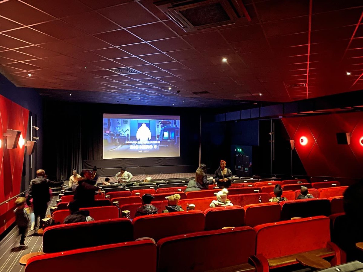 Huge thanks to the @Everymancinema , Belsize Park for our special, private screening of Big Hero 6 today! We were blown away by the welcome signage, the holding screen celebrating our charity and the generosity of the whole experience. Very appreciated by all! 🧡