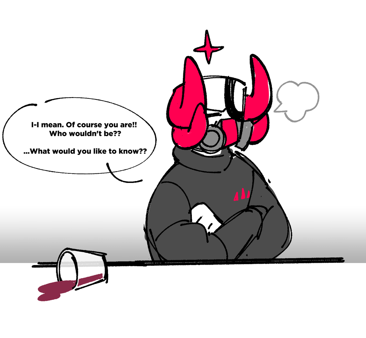 Soda_Stuff's tweet photo. What would you like him to talk about?

(Most liked reply gets to continue, keep it sfw) https://t.co/JLDAyADldR