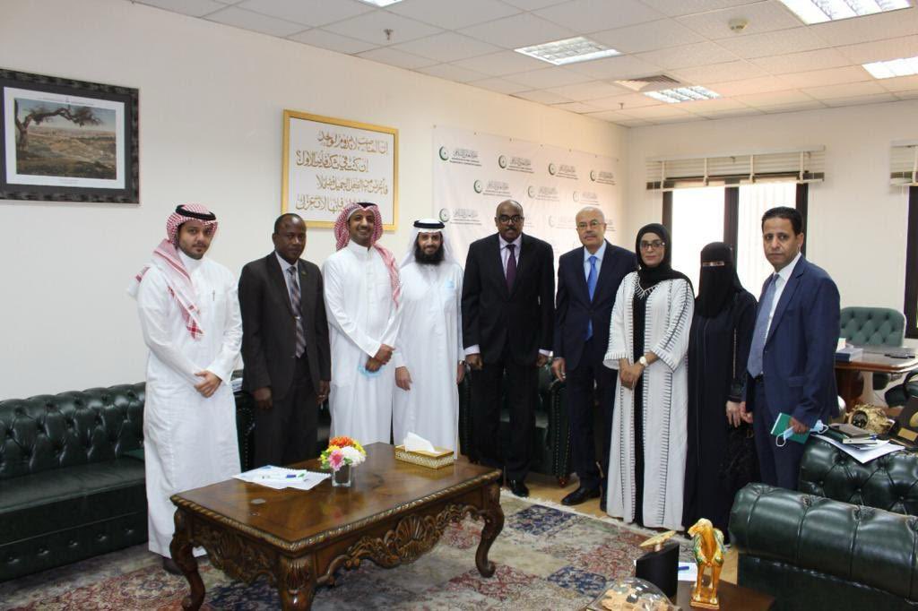 GDMF2018's tweet photo. Vice President Ayidh meeting with OIC leadership in Jeddah , Saudi Arabia https://t.co/DtLttZ58gt