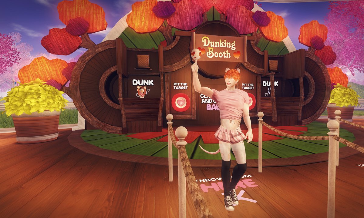 Roses are red, Violets are blue, Hug and dunk some Lindens & Moles, At the Isle of View! Happy Valentine's Day 💖 secondlife.com/destination/du… #SecondLife #LindenLab #metaverse #ValentinesDay #IsleofView