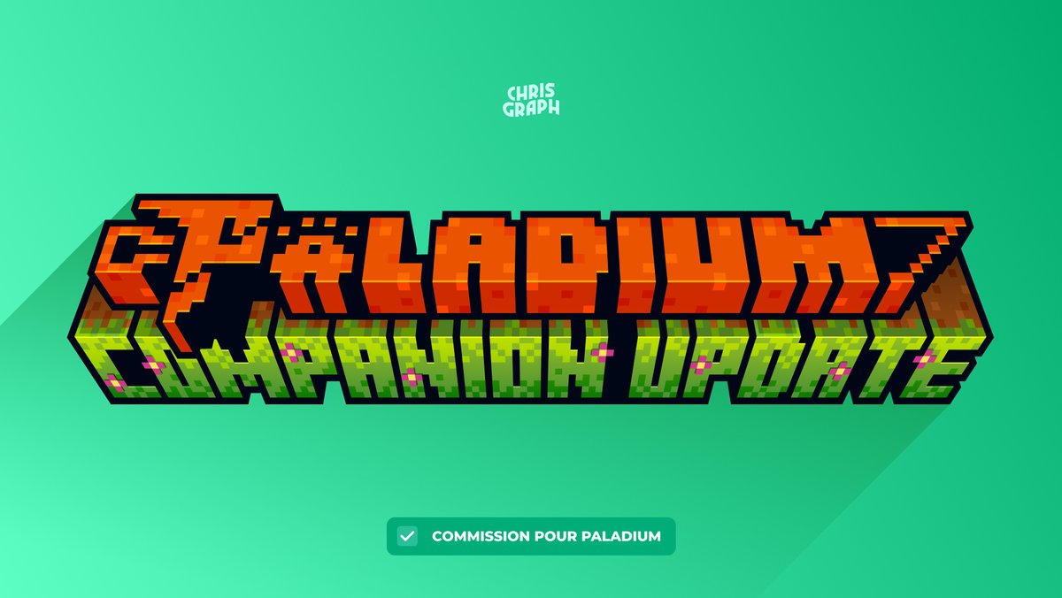 I've once again created a 3D typography for <a href="/PaladiumPVP/">Paladium</a> ! 🩵

Discord : discord.gg/fE8sQ75nwD
Portfolio : chrisgraph.fr

#minecraft #logo #update