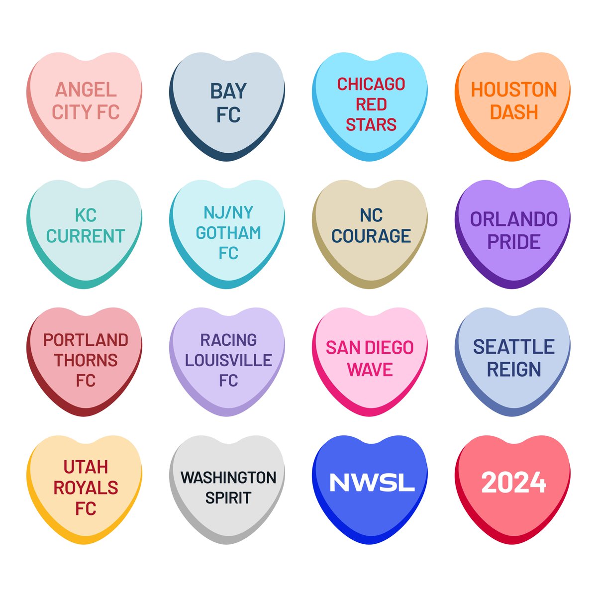 Retweet &amp; tag your valentine for a chance to win this ✨𝓵𝓸𝓿𝓮𝓵𝔂✨ NWSL coffee mug ☕️

Rules: bit.ly/49dWaLf