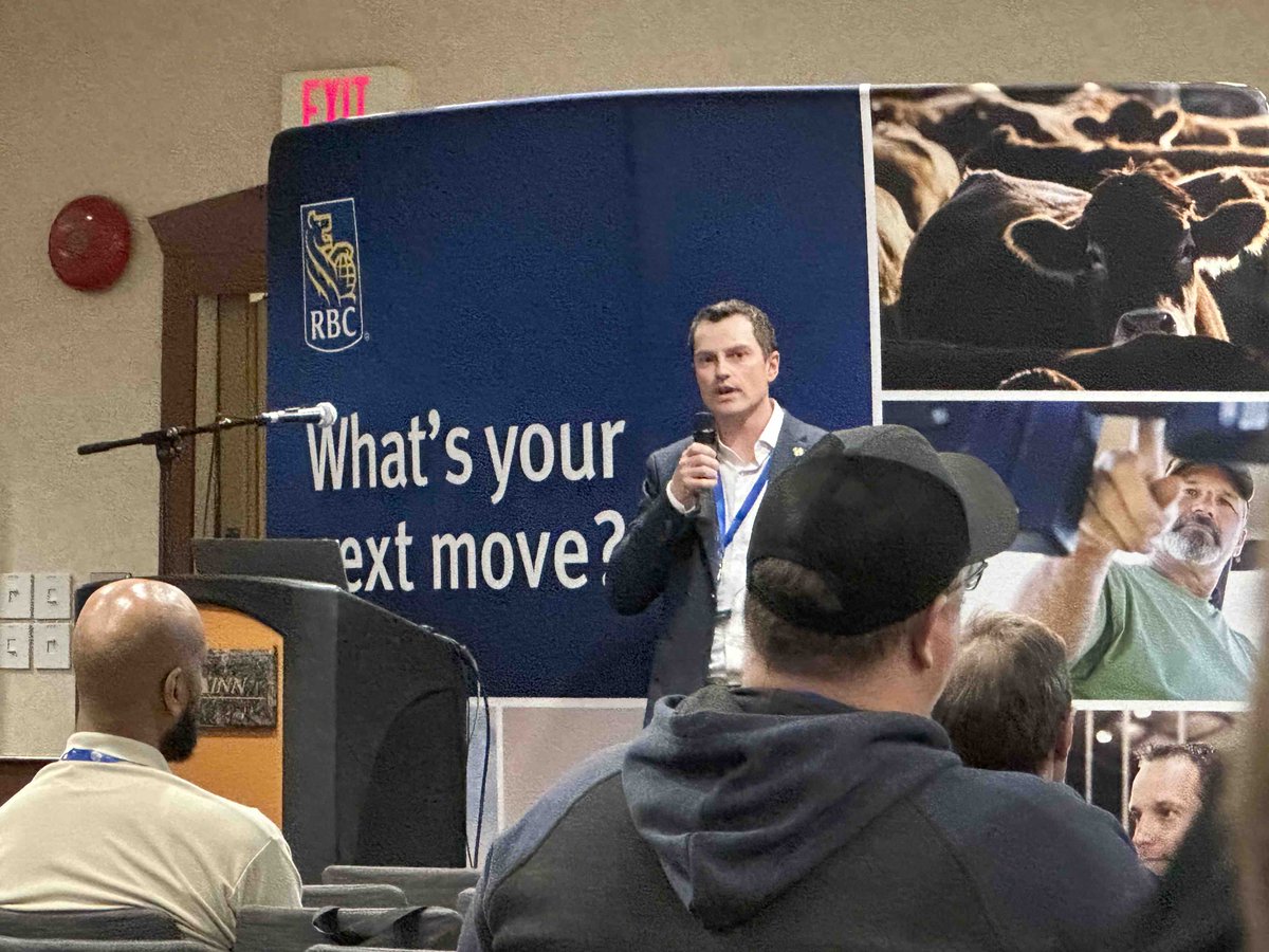 TracyMBrunet's tweet photo. Listening to @JakeLeguee speak at #CropConnect24 about how “Agriculture Thrives When Farmers are Free to Choose.” 

A thoughtful presentation about the environmental movement around the World, fear mongering, and how it’s impacting farmers. 

Well done Jake! 

#agriculture https://t.co/DtPHyCrzMk