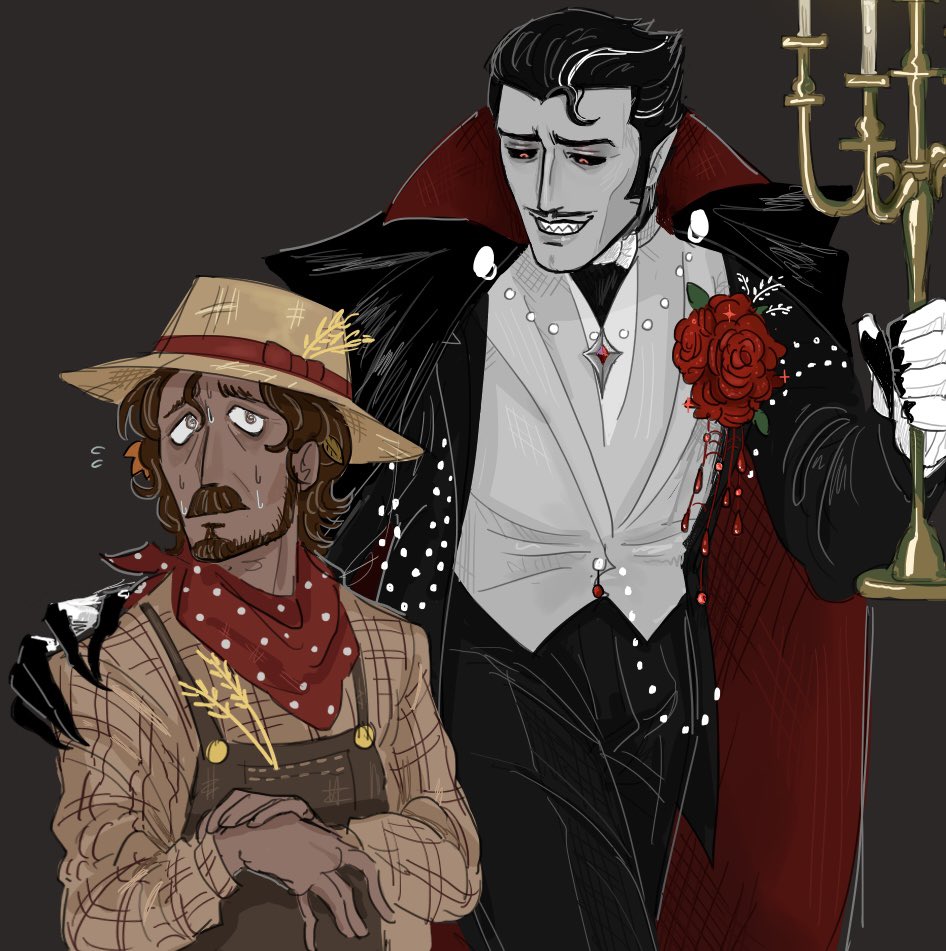 Small oc/canon thing for Valentine’s Day. I didn’t get to draw as much as I had hoped but I hope this suffices ok I gtg to work now, bye ❤️