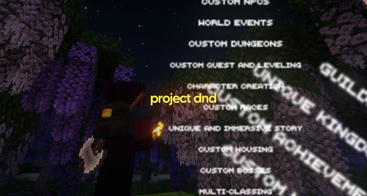 Project DnD ⚔️

Our most immersive and customizable experience yet!
Unique story, Races, Dungeons, Character Creation ✨

Tag your DnD party below with your class 🛡️🗡️