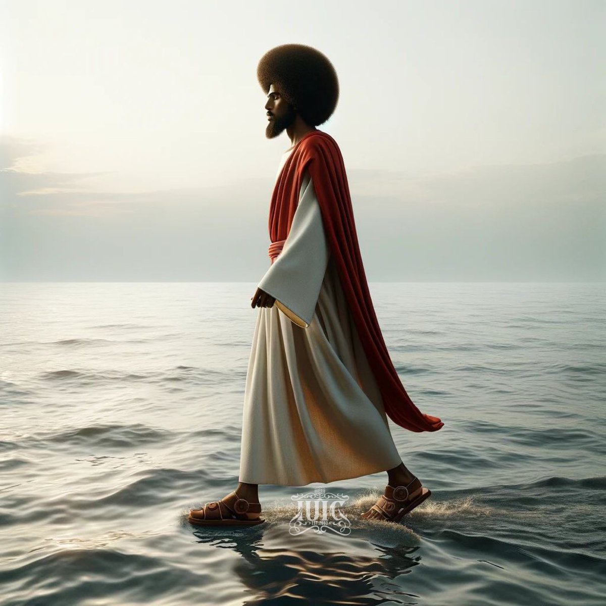 BishopNathanyel's tweet image. Black History Fact 

Jesus was the first black man to walk on water! 

Matthew 14:25 And in the fourth watch of the night Jesus went unto them, walking on the sea.