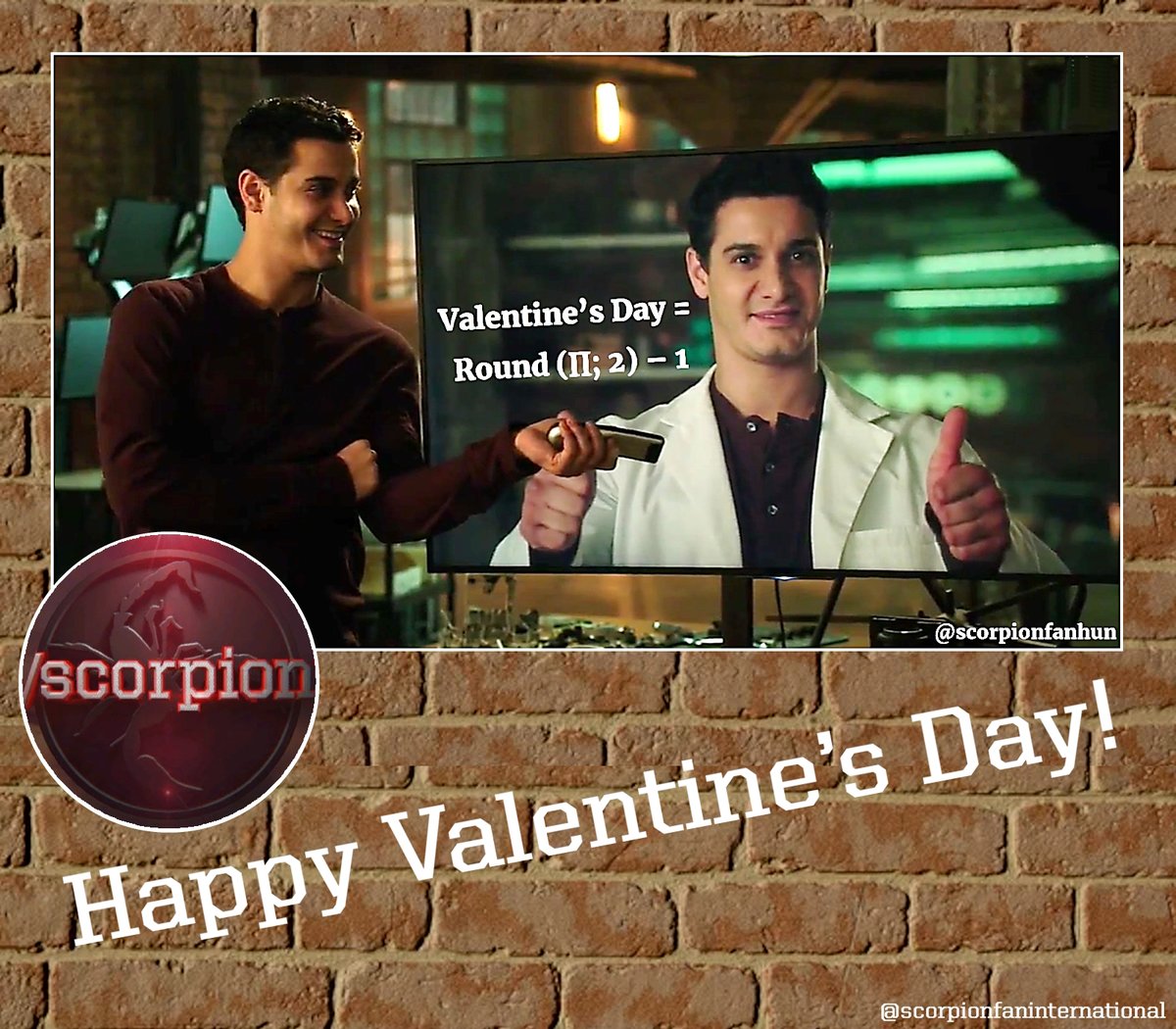 Scorpionfanint1's tweet image. Happy Valentine&apos;s Day to all Scorpion fans who celebrate this day! 
#scorpioncbs #SaveScorpion  @ScorpionCBS