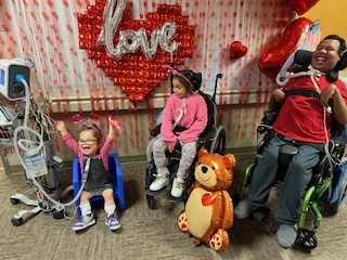 Love is in the air at our Specialty Hospital. These three kiddos had a blast celebrating Valentine's Day, which I'm sure you can tell from by those big smiles! Happy Valentine's Day!