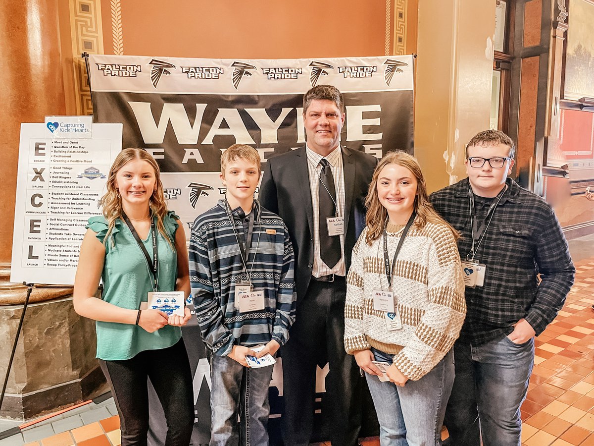 GPAEA's tweet photo. #EveryDayatGPAEA 🧡 Students, Teachers, &amp; Administrators joined Iowa's AEAs, IASB, &amp; SAI at the Iowa State Capitol for a Day at the Hill yesterday. Check out the Student Showcases from Central Lee, Fort Madison, &amp; Wayne at https://t.co/qVXNy0WoJ1 #iaedchat #EveryDayatAEA https://t.co/F4wBn4rYH5