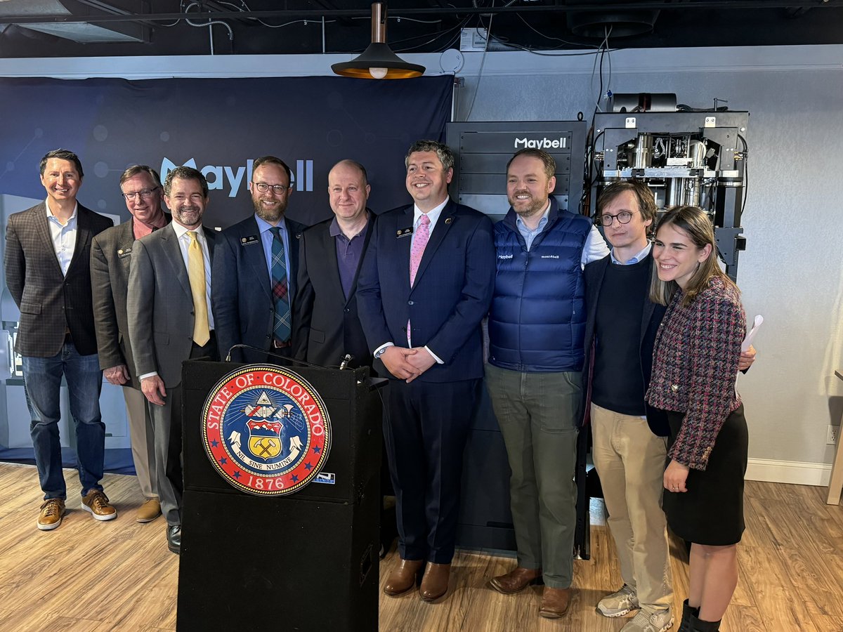 Colorado is the Quantum State! Excited to be working on a bill to maximize Colorado’s lead in quantum research & innovation. Governor @jaredpolis & bill sponsors @ValdezforCO @SoperMatthew @JeffBridges @MarkBaisley are leading the way!